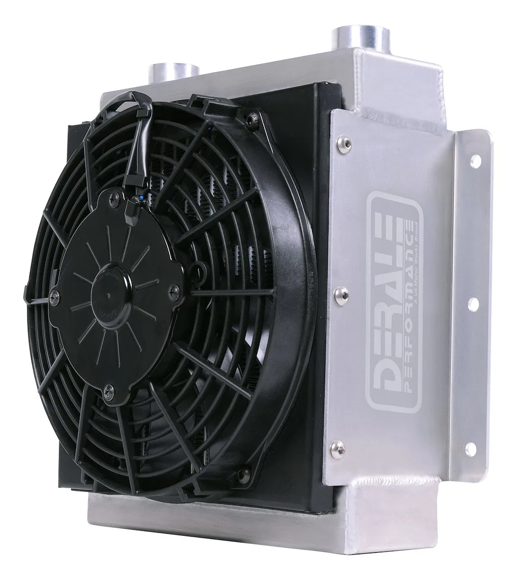 65860 – DERALE Fluid Cooler, Remote Mount 15 Inch Width X 8-1/4 Inch Height X 7 Inch Depth 625 Cubic Feet Per Minute ...